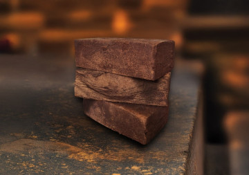 Кирпич ручной формовки Теллура Охра